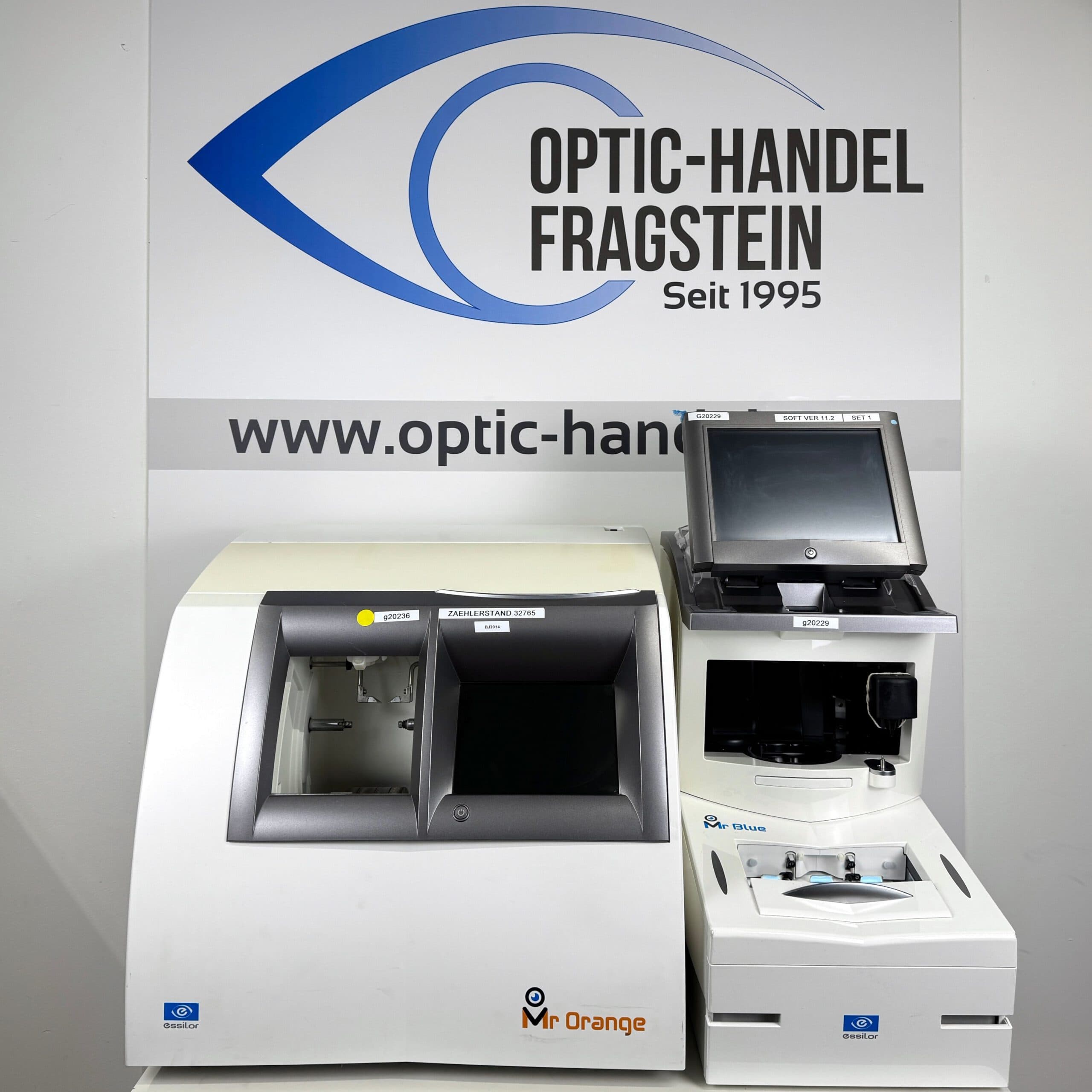 研磨机 Essilor Mr. Orange + Tracer · 预览1