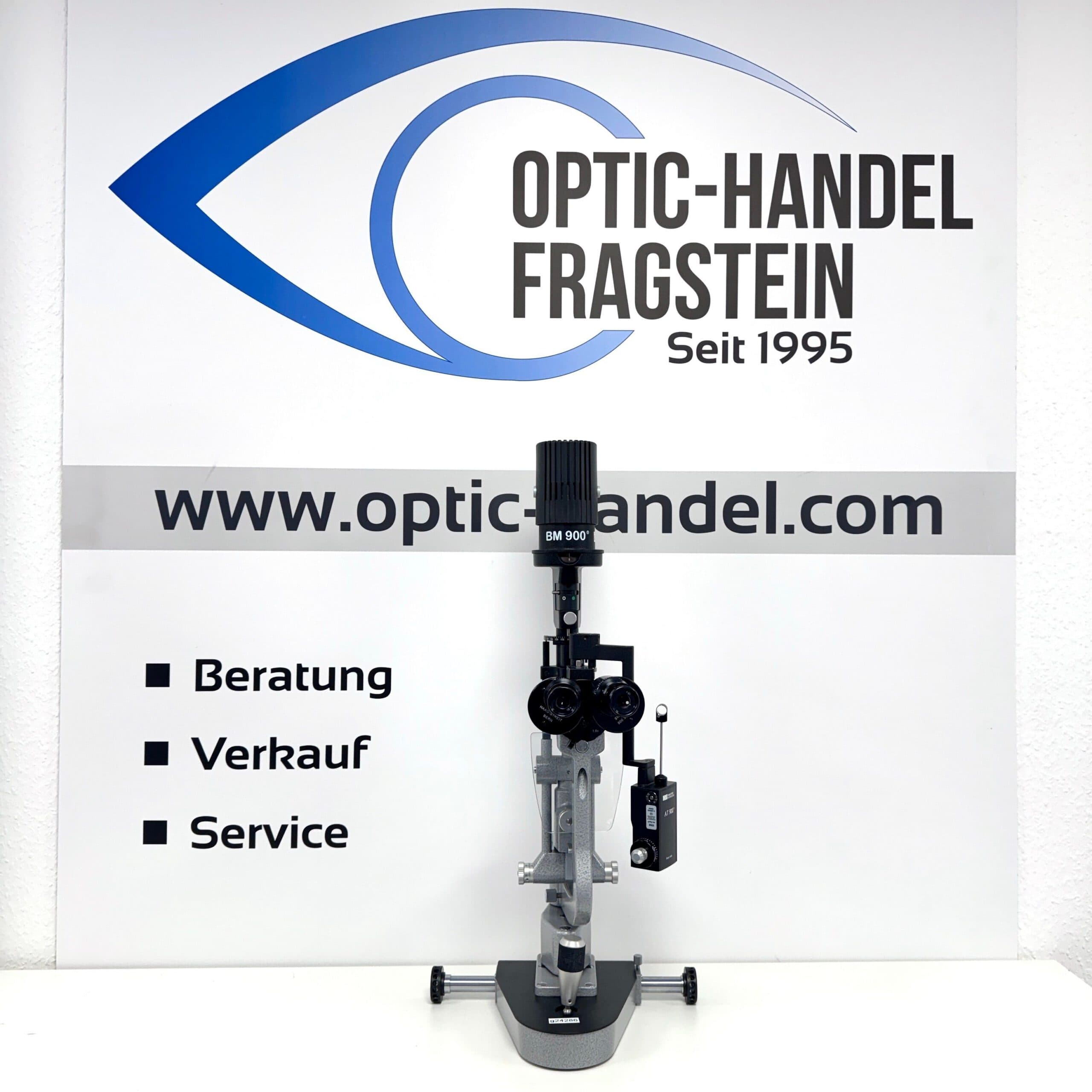 Lampada a fessura Haag Streit BM 900 mit AT 900 · Visualizza 1
