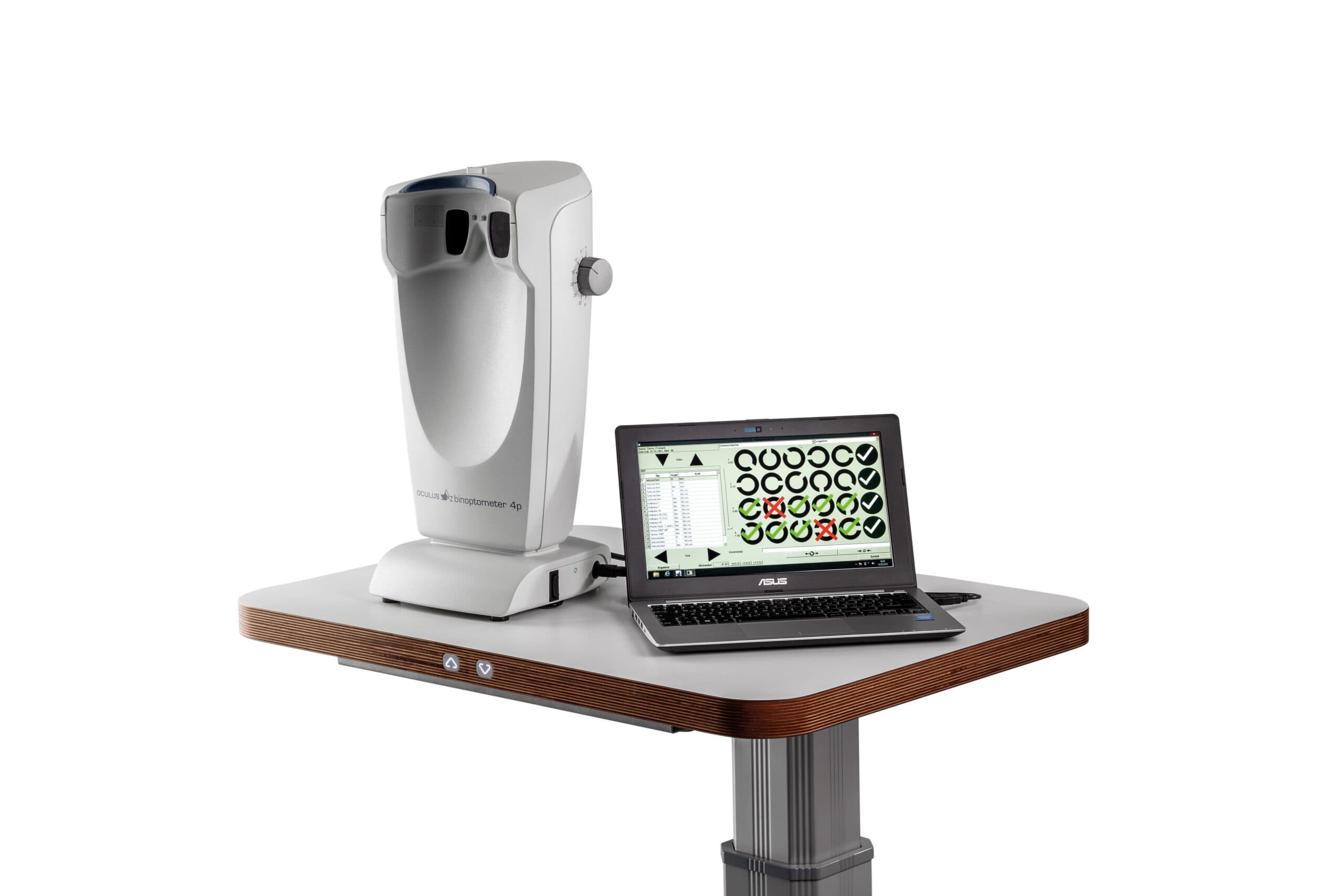 Urządzenie do badania wzroku Oculus Binoptometer® 4P · Widok 1