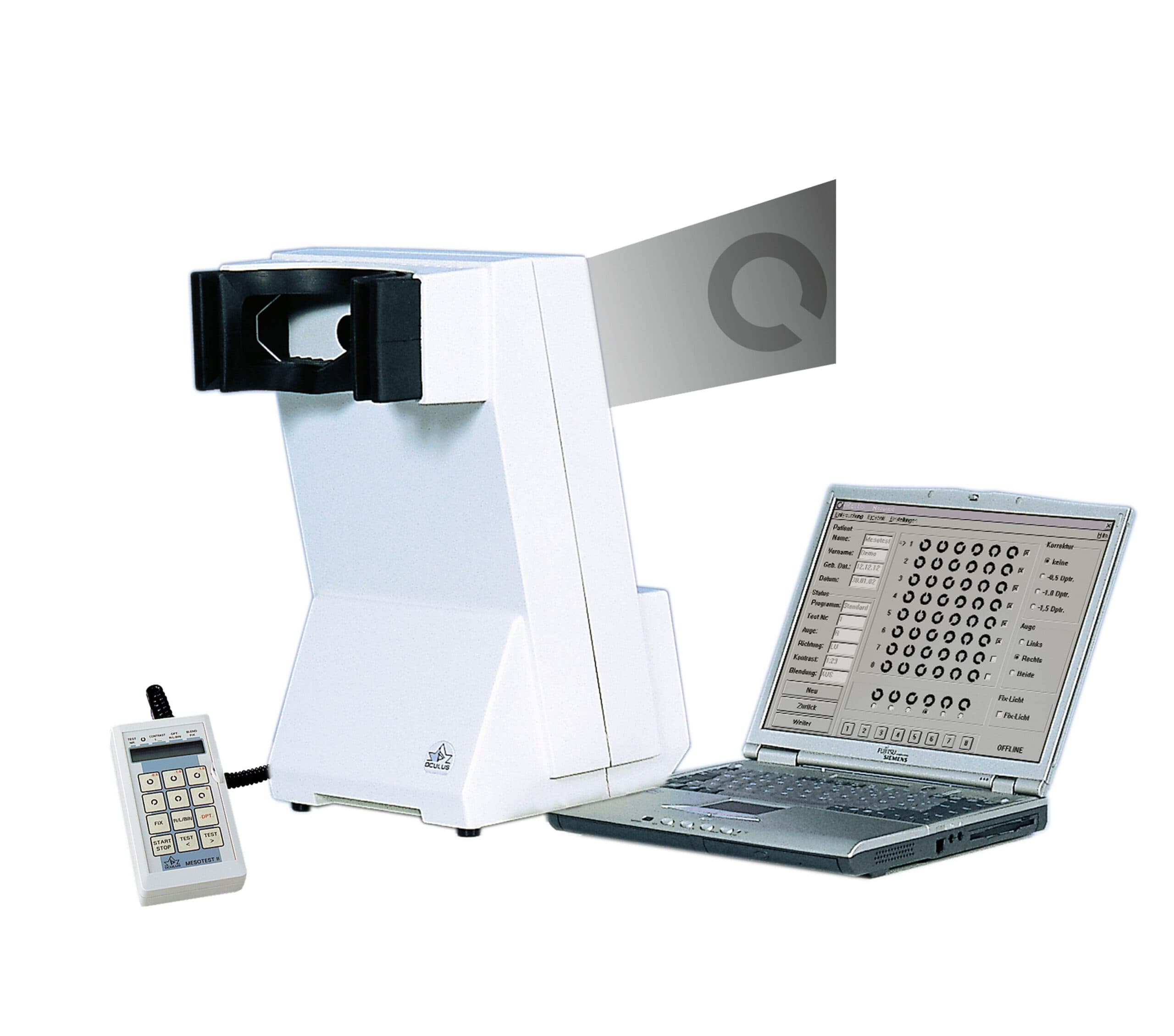 Apparecchio per l’esame della vista Oculus Mesotest® II · Visualizza 1