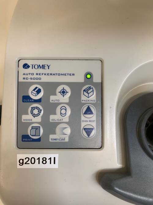 Autorefrakto Keratometer RC-5000 Tomey Inv.G20181