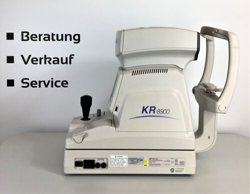 "Verkauft" Autorefrakto Keratometer Topcon KR 8900 Inv. G8206