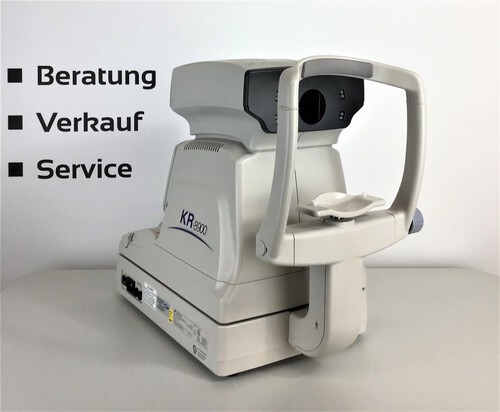 "Verkauft" Autorefrakto Keratometer Topcon KR 8900 Inv. G8206