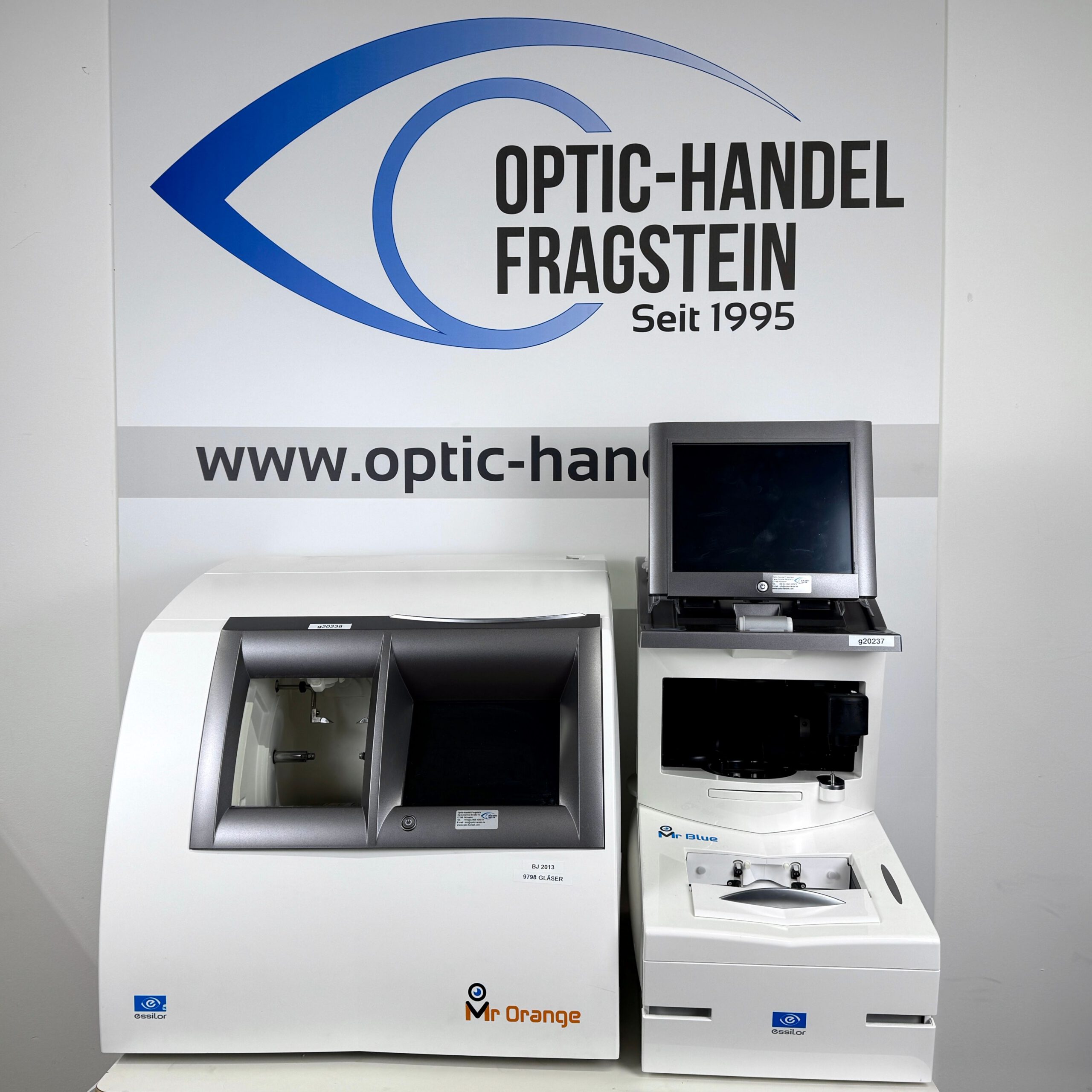 Schleifmaschine Essilor Mr Orange (g20238) Mit Tracer Mr. Blue