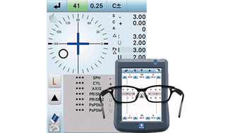 Scheitelbrechwertmesser Nidek LM-7 (ohne Drucker) – Bild 4