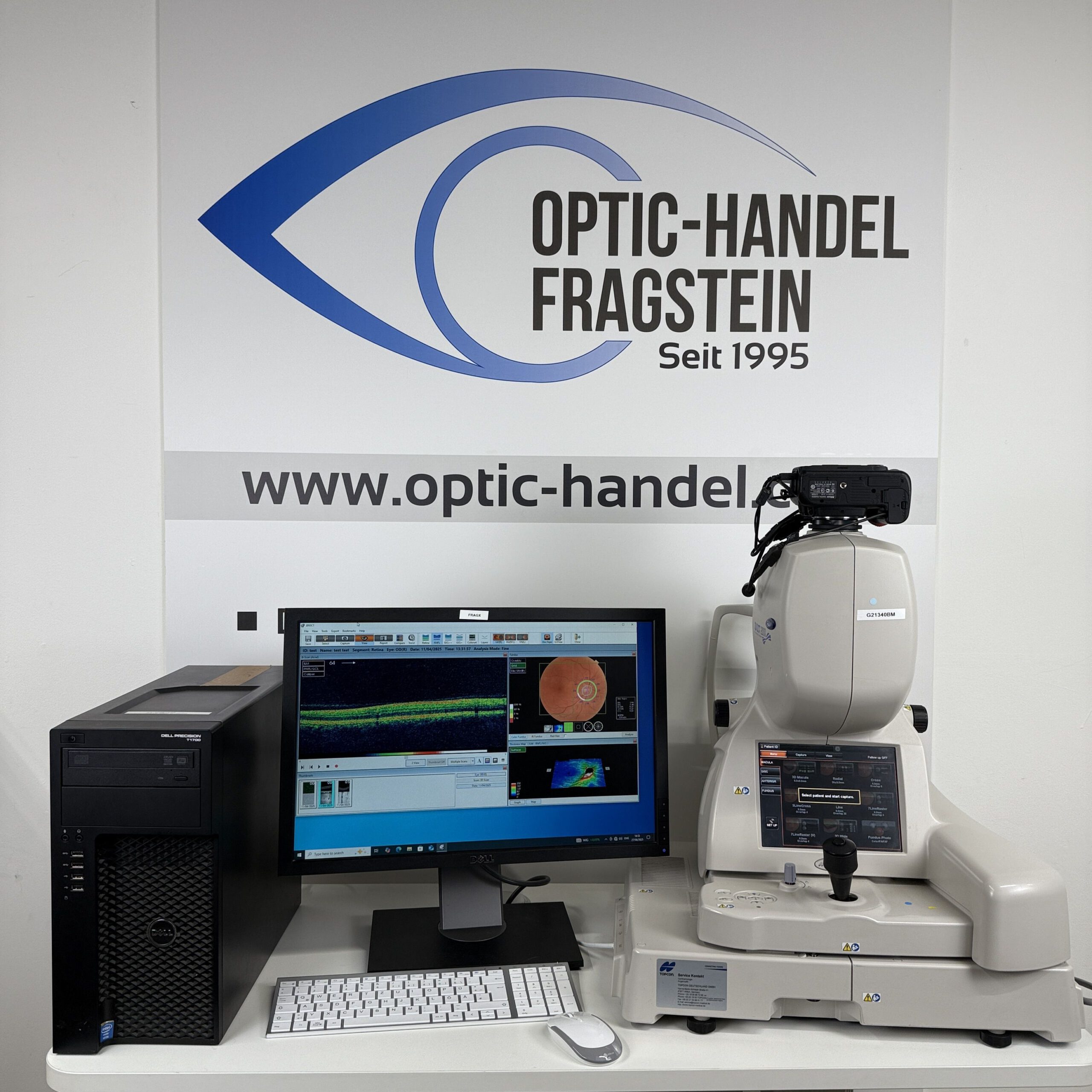 OCT Topcon OCT 2000 FA Plus (mit Angio)